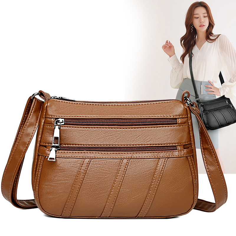 PU Leather Shoulder Bag