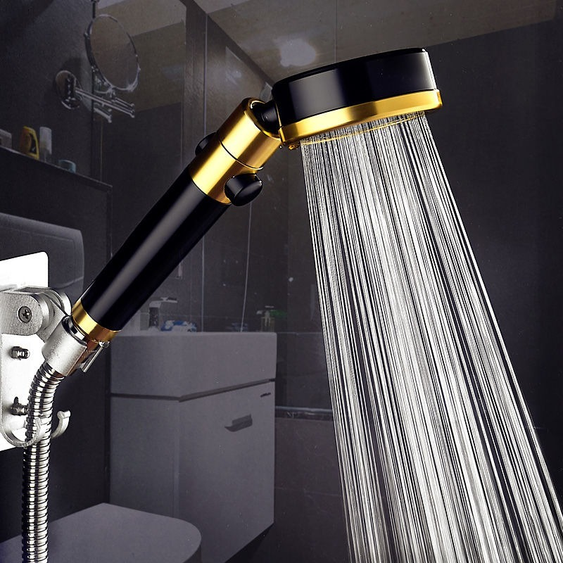 Boosted Water Stop Showerhead