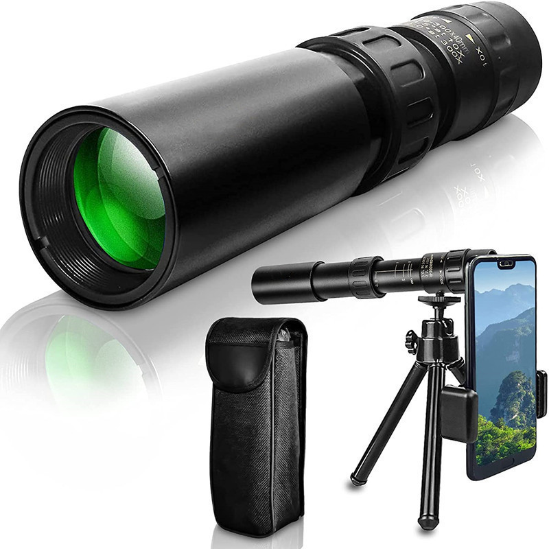 10-300X40mm Zoom Powerful Long Range Monocular Binoculars