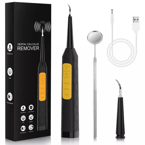Electric Tooth Cleaner Dental Calculus Plaque Remover Kit