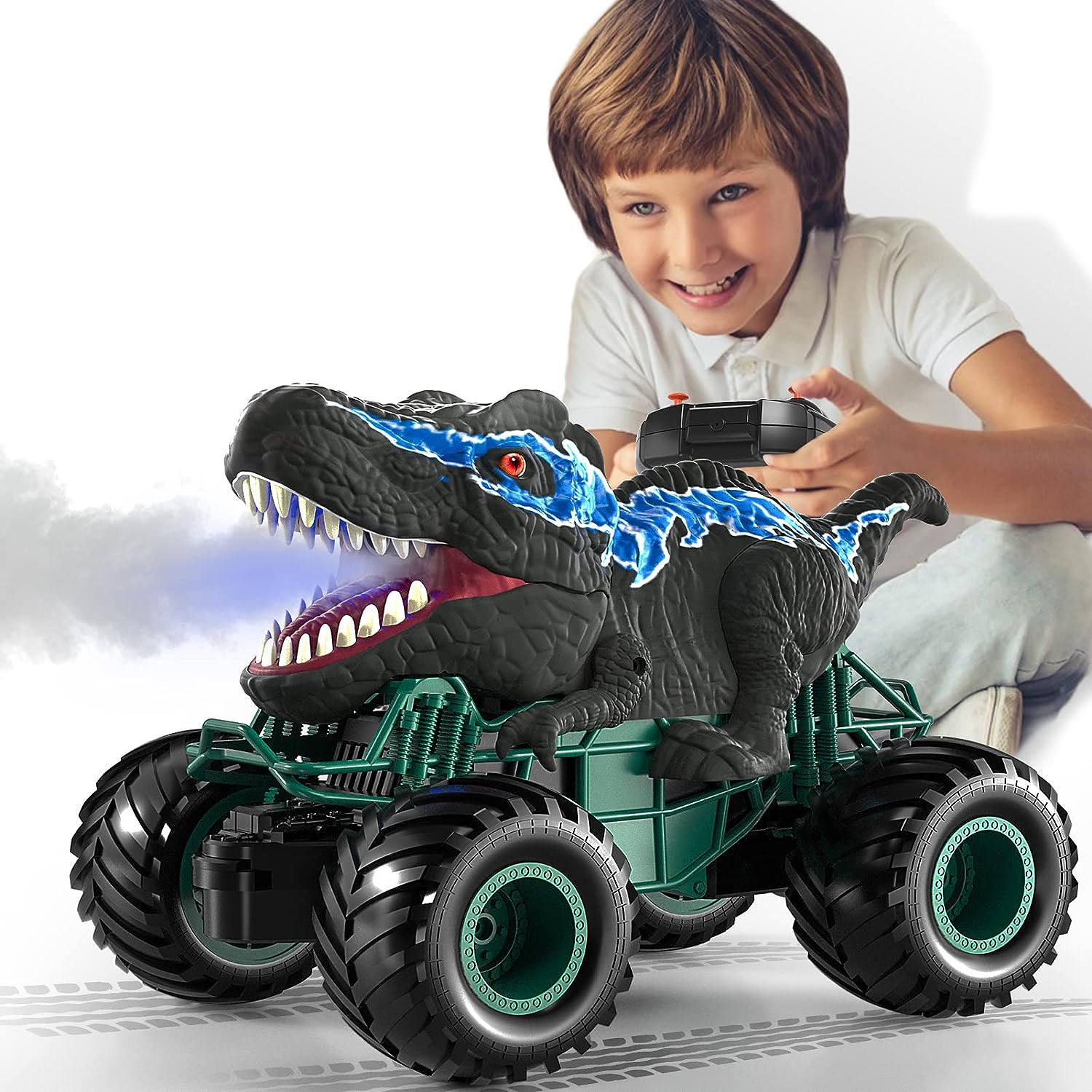 2.4Ghz RC Dinosaur Truck Toys