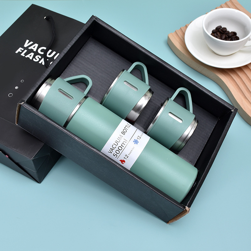 500ml Stainless Steel Thermal Bottle Set