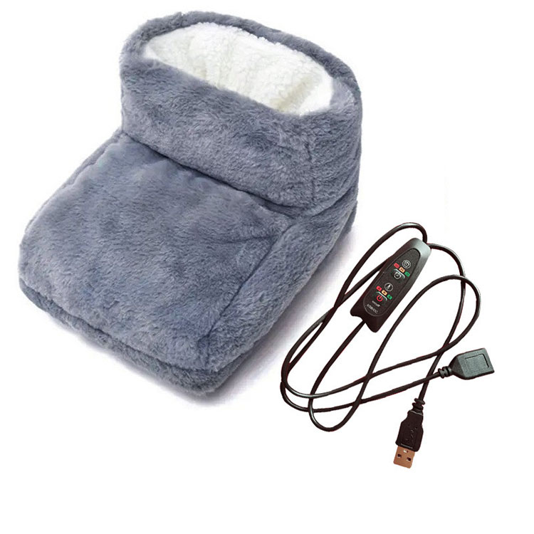 Electric Plush High Top Unisex Foot Warmer