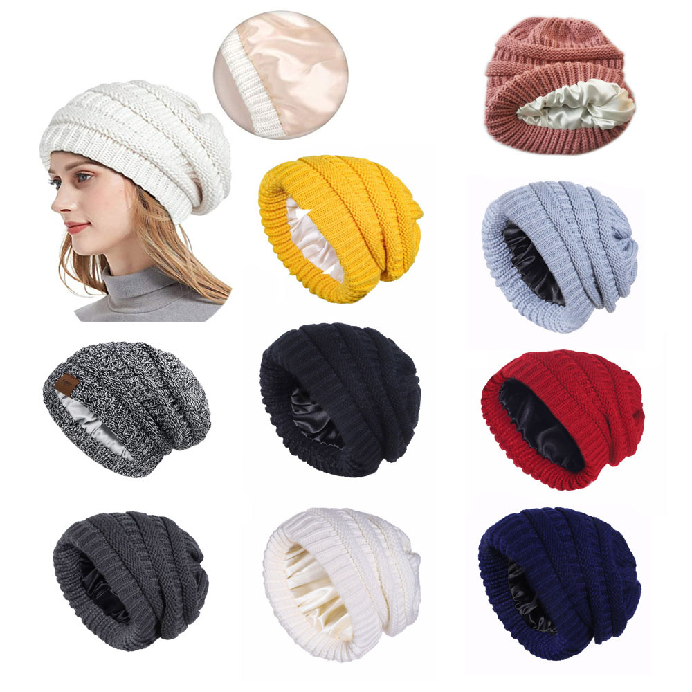 Winter Knitted Unisex Beanie | Slouchy Ski Skullcap for Men & Women