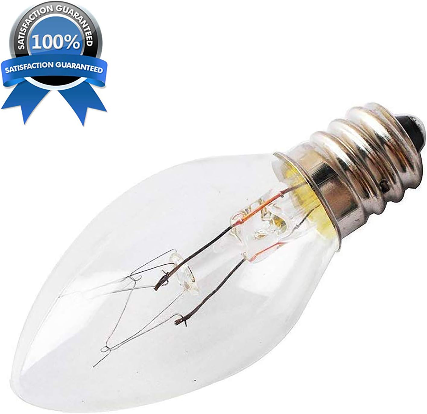  6 Packs E14 220V 10 Watt Light Bulbs, Diffuser Salt Lamp and Salt Lamp Light Bulbs