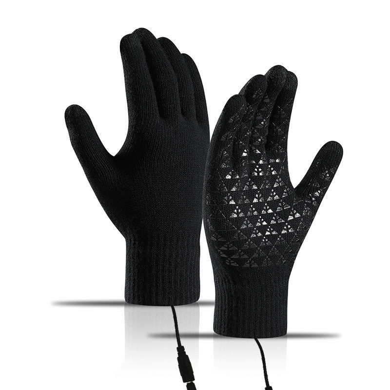 USB Heated Gloves Winter Warm Heated Gloves