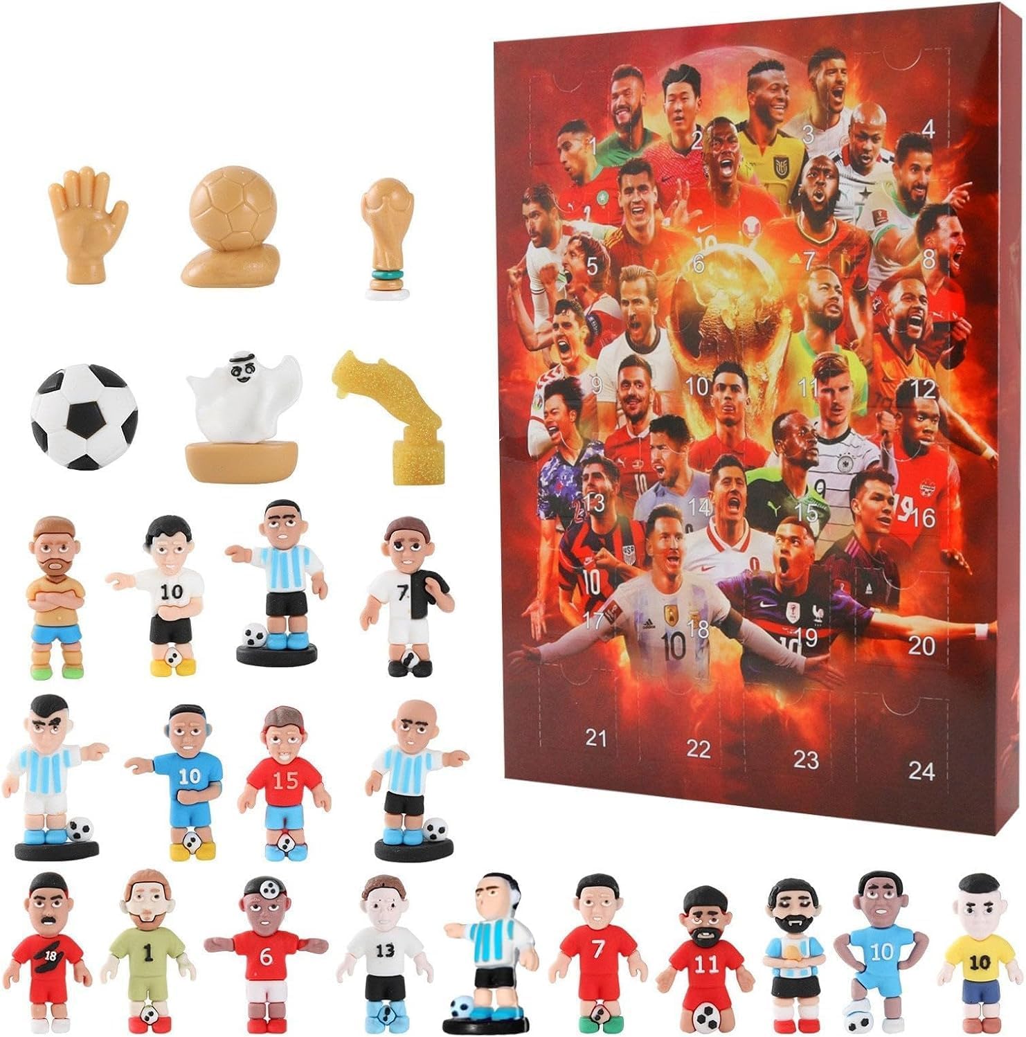 2025 Christmas Football Characters Countdown Advent