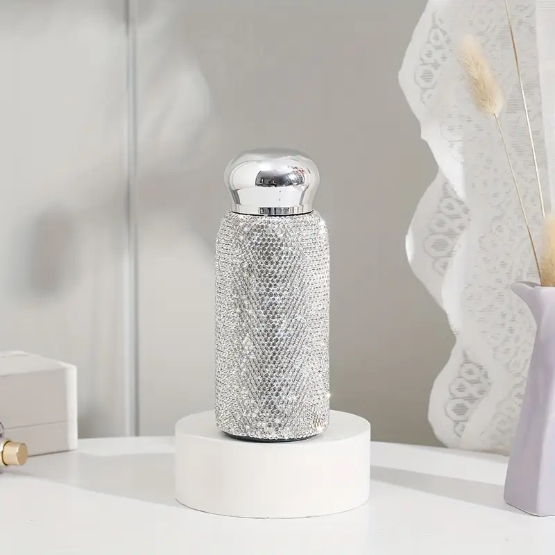 260ml Mini Bling Water Bottle 304 Stainless Steel Insulated Tumbler