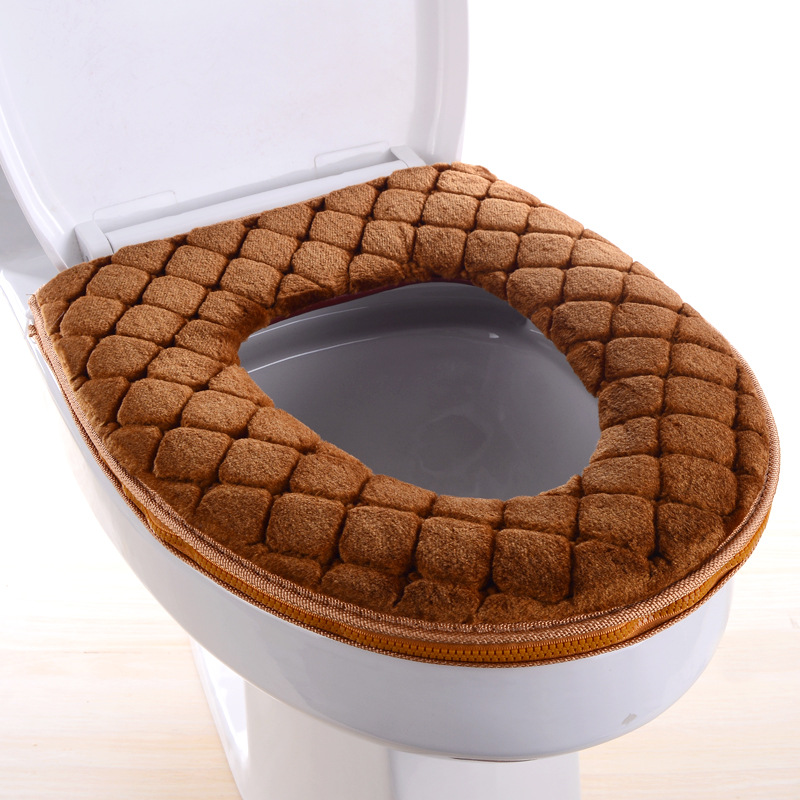 Toilet Seat Pad Thickened Washable Toilet Mat for Home Use