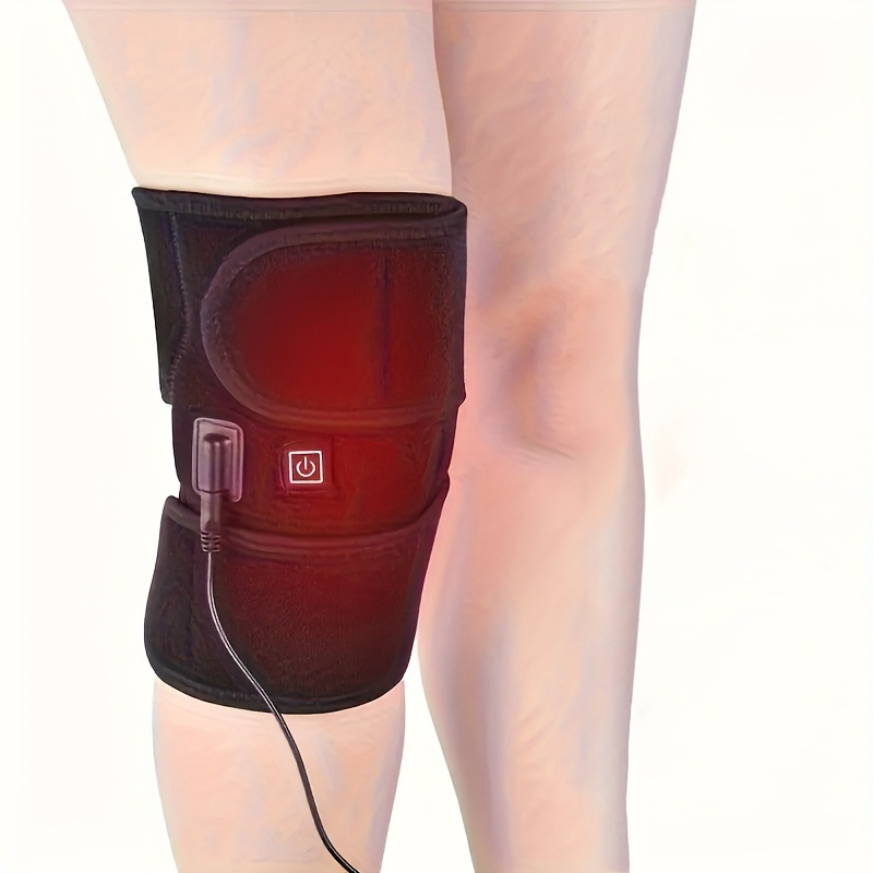 Knee Massager, Heat Knee Brace, Knee Pads Physiotherapy for Arthritis Muscle Pain Relief Injuries Swelling Stiffness