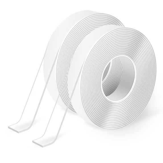 2 Rolls of 300cm Multipurpose Nano Double Sided Tape