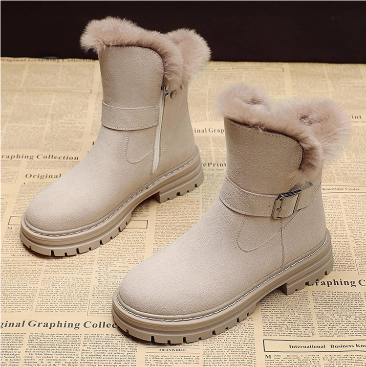 Women's Winter Plush Warm Snow Boots