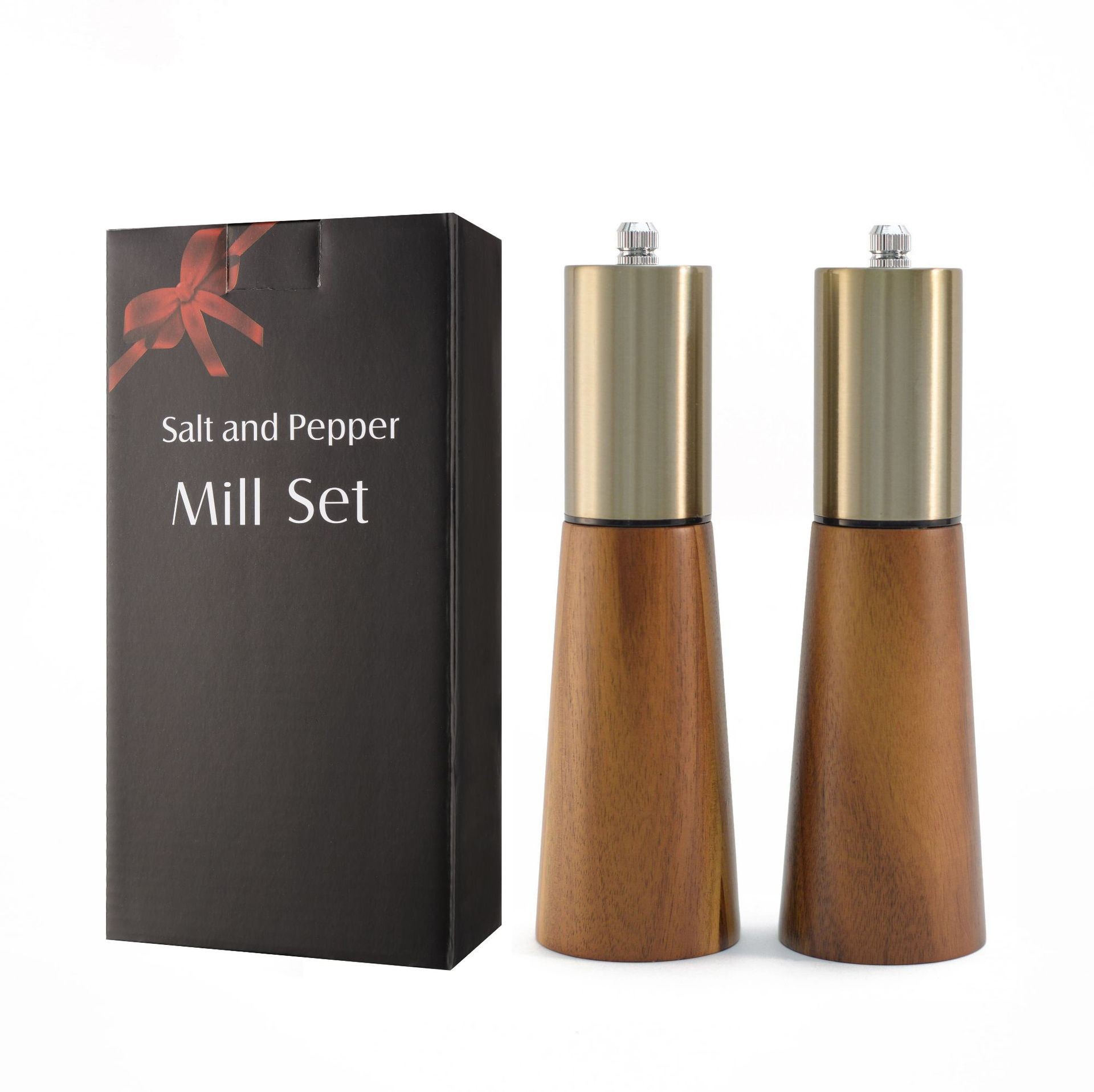 2-Piece Salt and Pepper Grinder Set