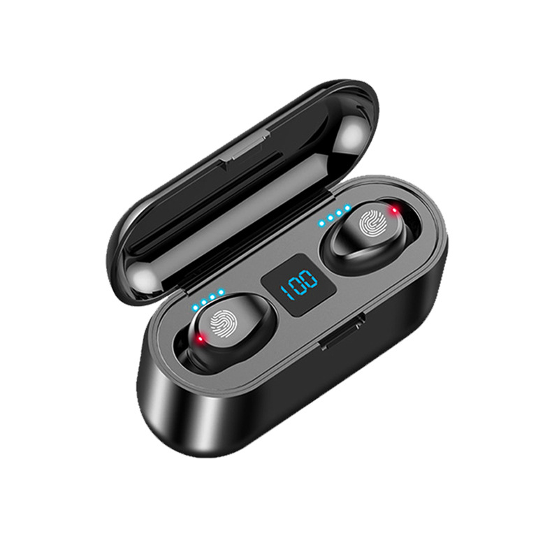  Water-Resistant LCD display TWS Bluetooth Earbuds 