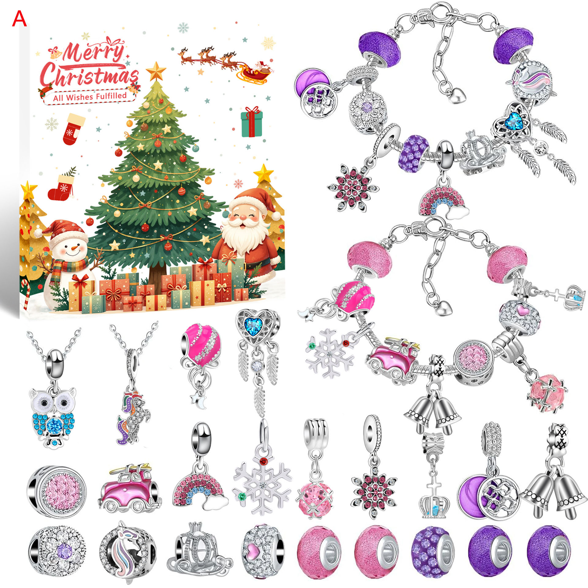 2025 Christmas Jewellery 24 Days Advent Calendar