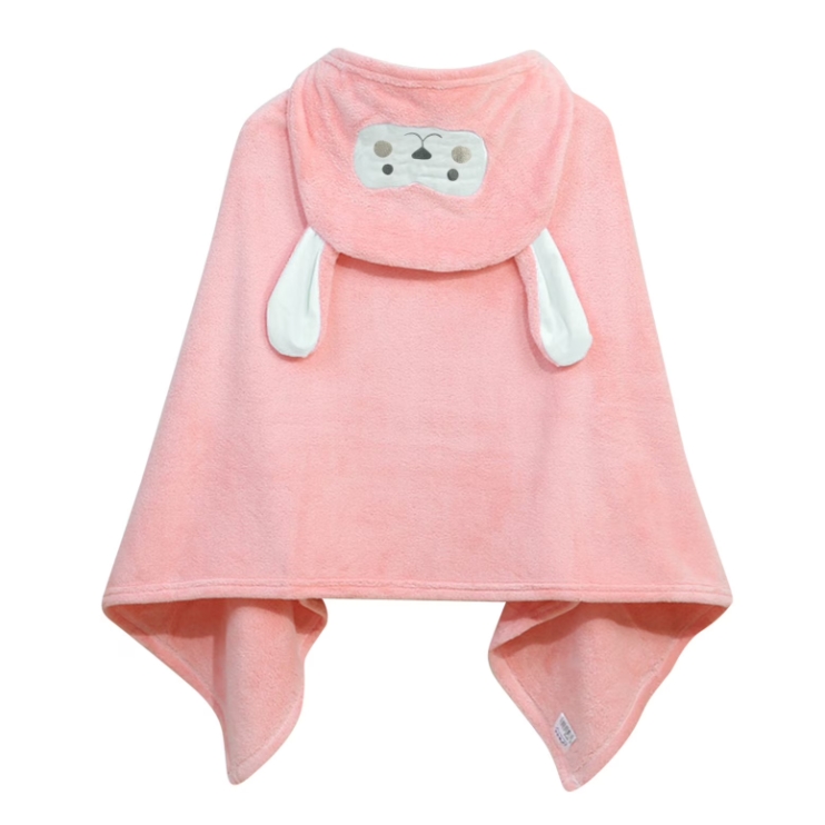 Kids Baby Winter Soft Warm Hooded Bath Towel 
