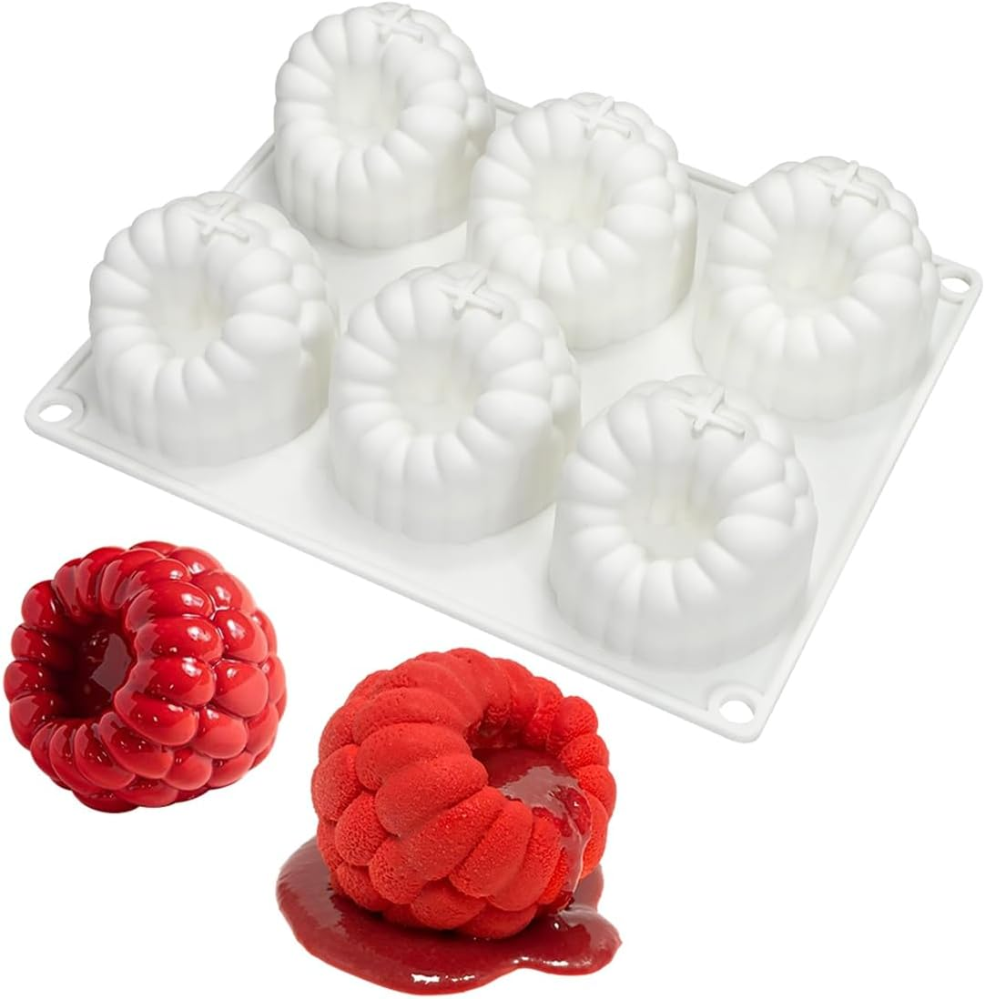 Flexible Silicone Dessert  Cake Mold Baking Pan 