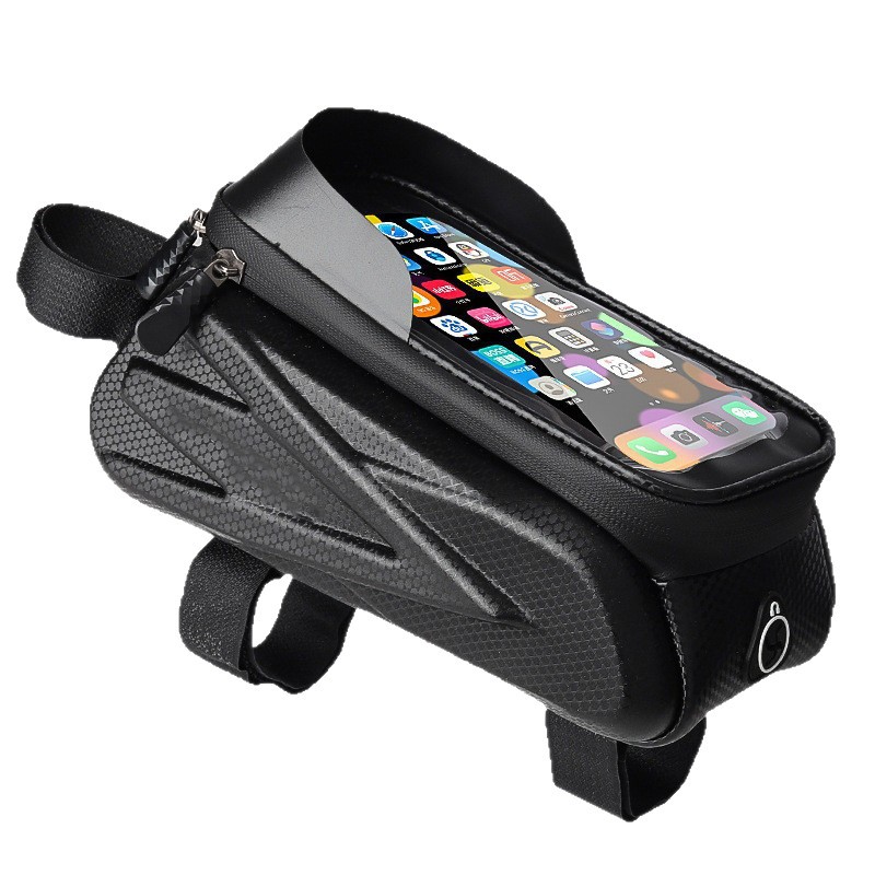 Bike Bag Phone Mount Bag,Top Tube Front Frame Bag