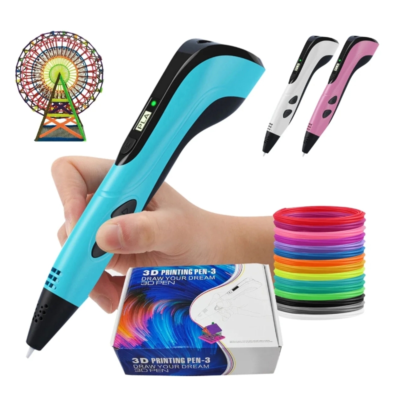 3D Printing Pen for Kids & s - USB- (Type-C) Instant 3D Printing Pen Set