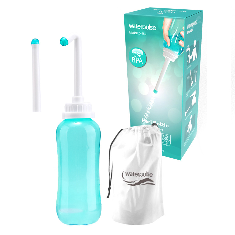 Portable Press Bidet Toilet Sprayer Bottle Set