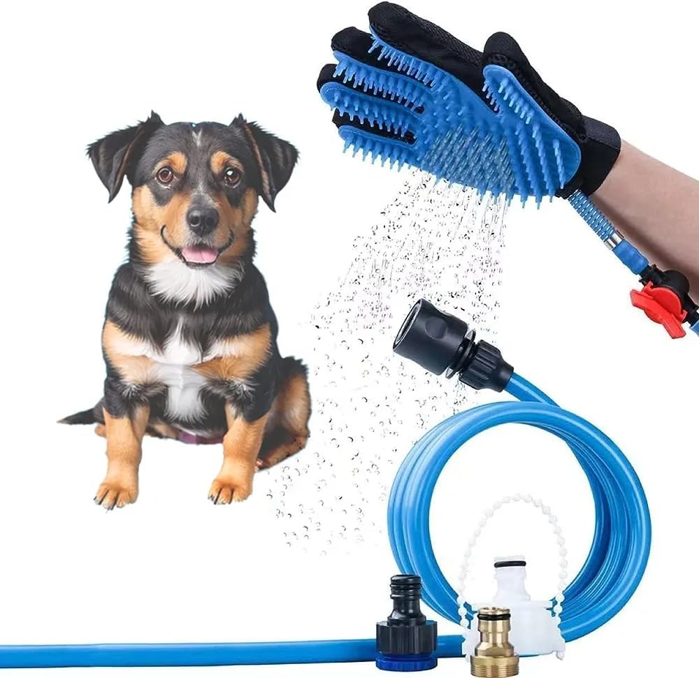 Pet Grooming Glove - Water Connection Shower