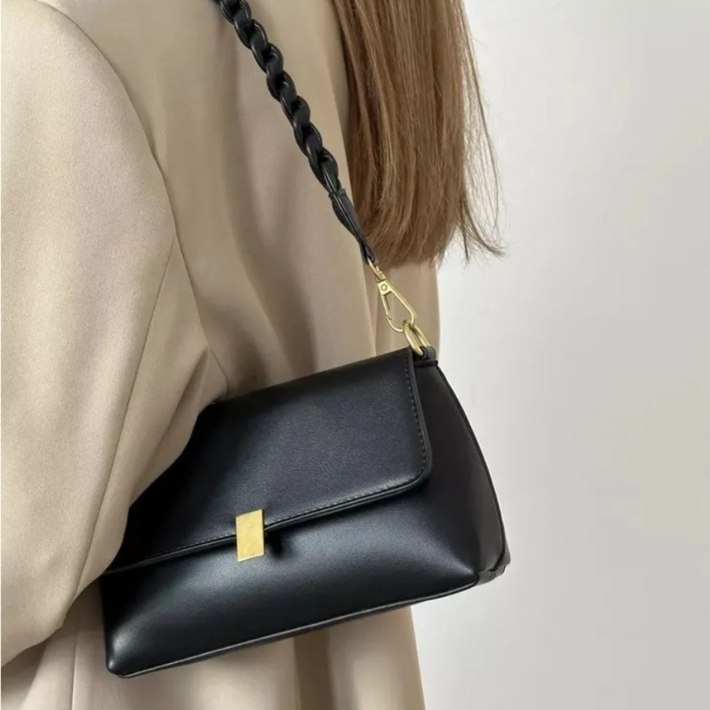 Women's Vintage PU Leather Crossbody Bag