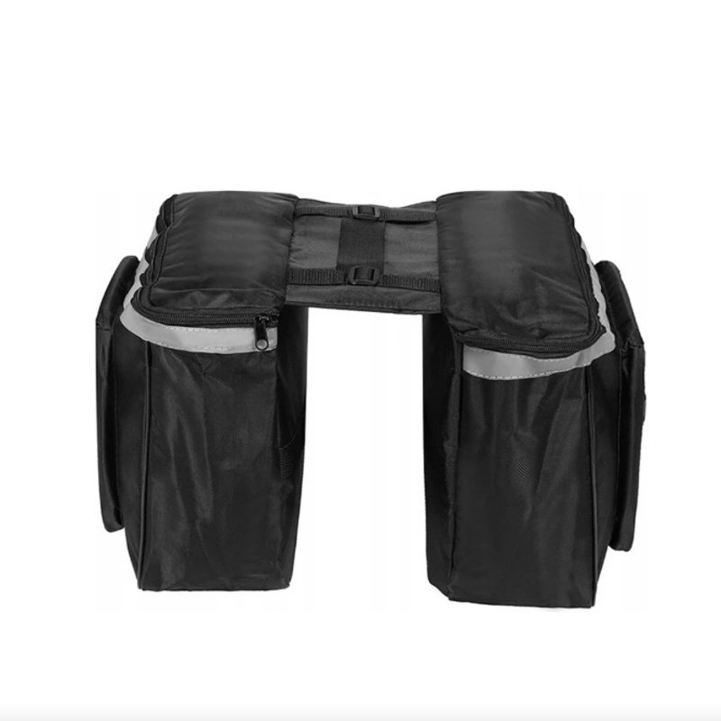 3-in-1 Waterproof Bike Pannier Bag | Convertible Backpack & Messenger Bag
