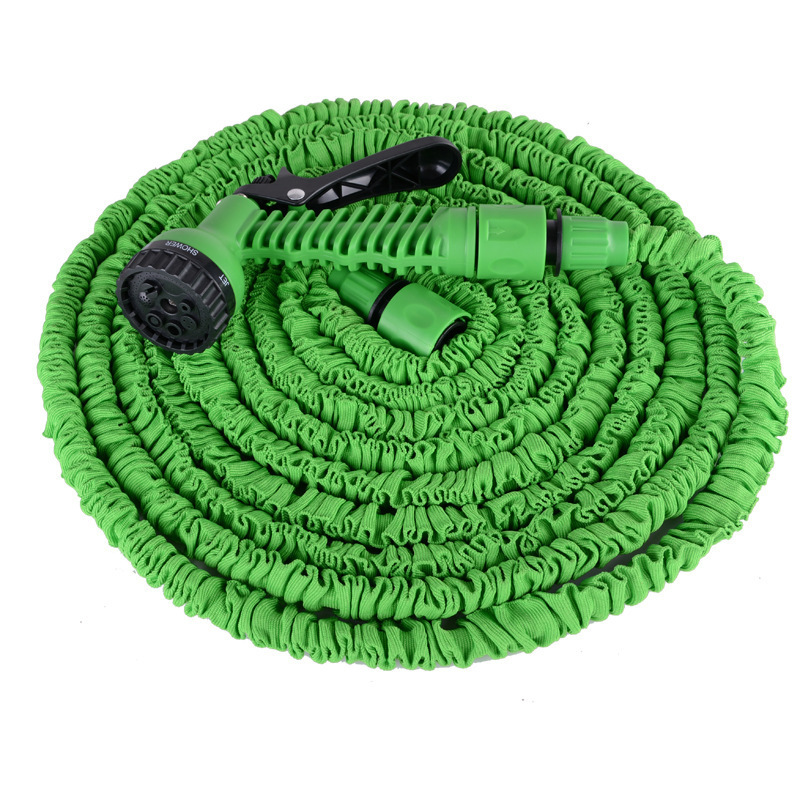 50ft Flexible Expandable Garden Hose Pipe with 8-Function Spray Nozzle
