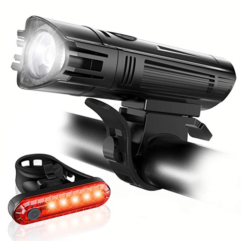 USB Rechargeable Front and Rear Light