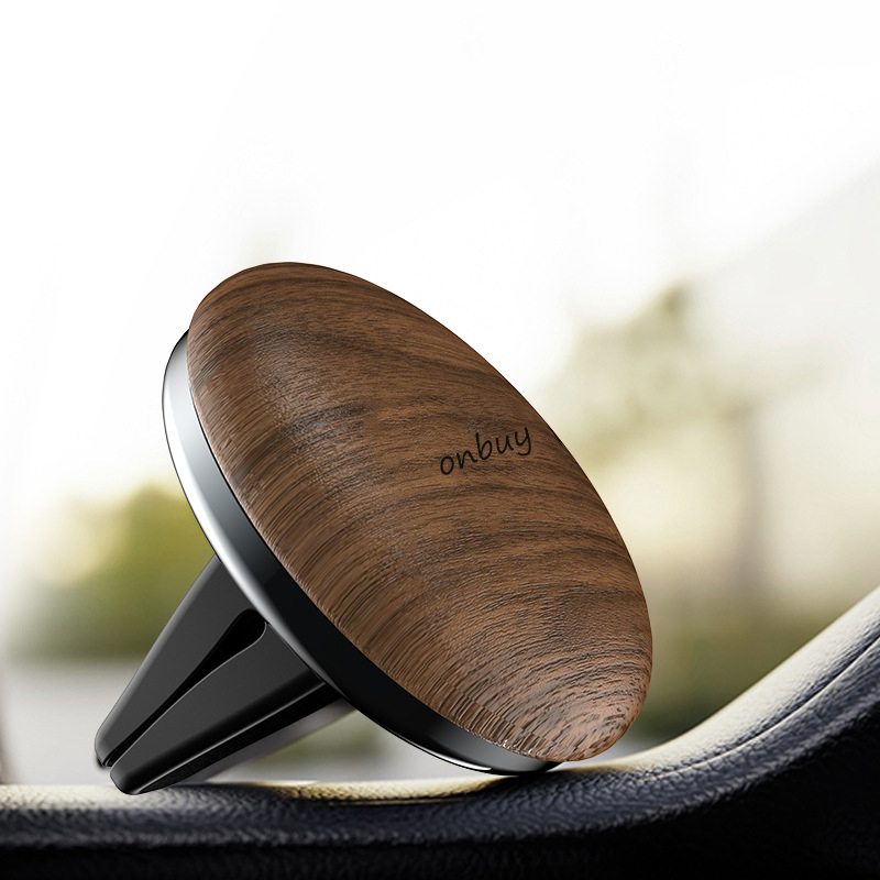 Custom Scent Air Freshener Wood Car Perfume Diffuser Wholesale Car Fragrance Diffuser Vent Clip