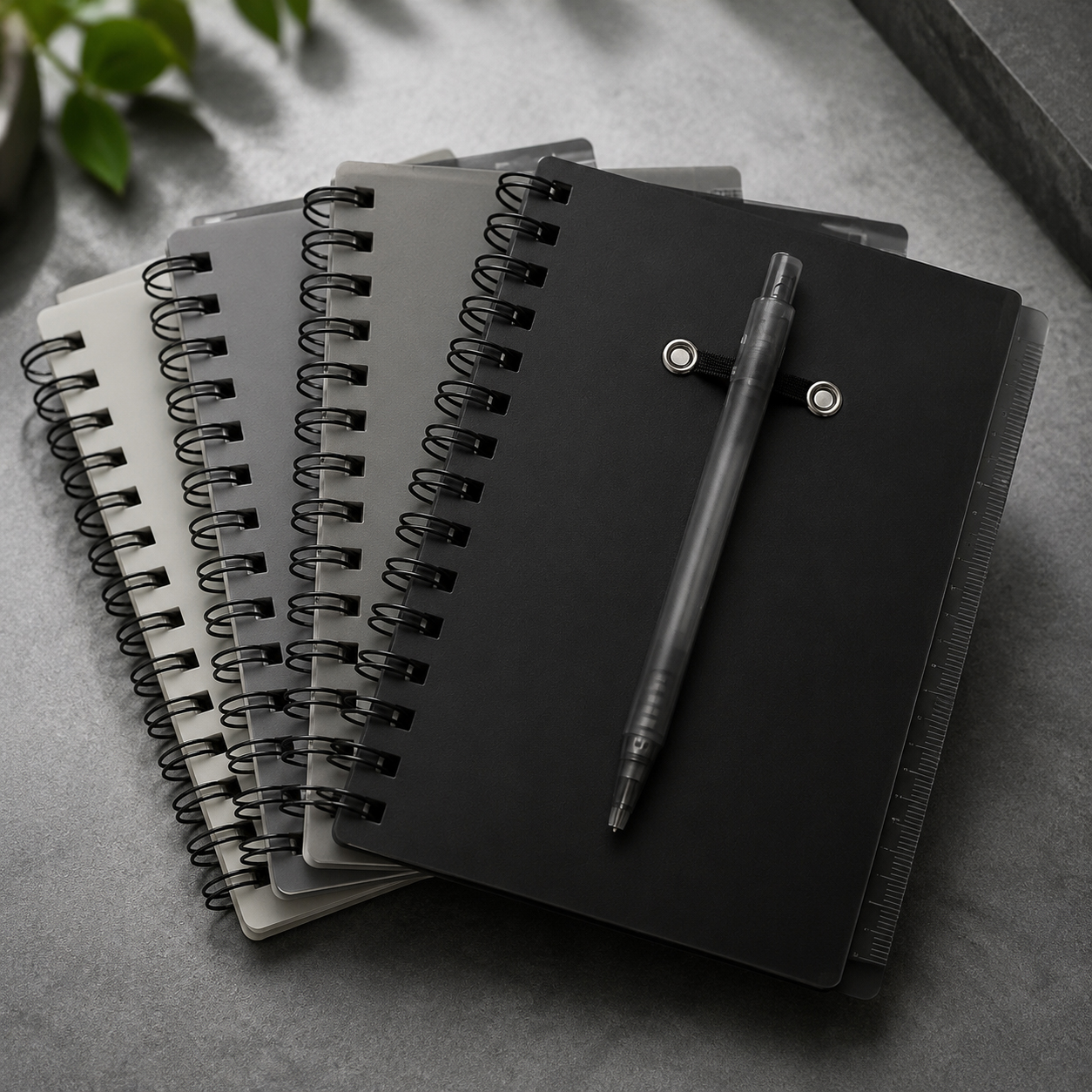 Wholesale High Quality Pvc Cover Notebook with Many Color for Choose