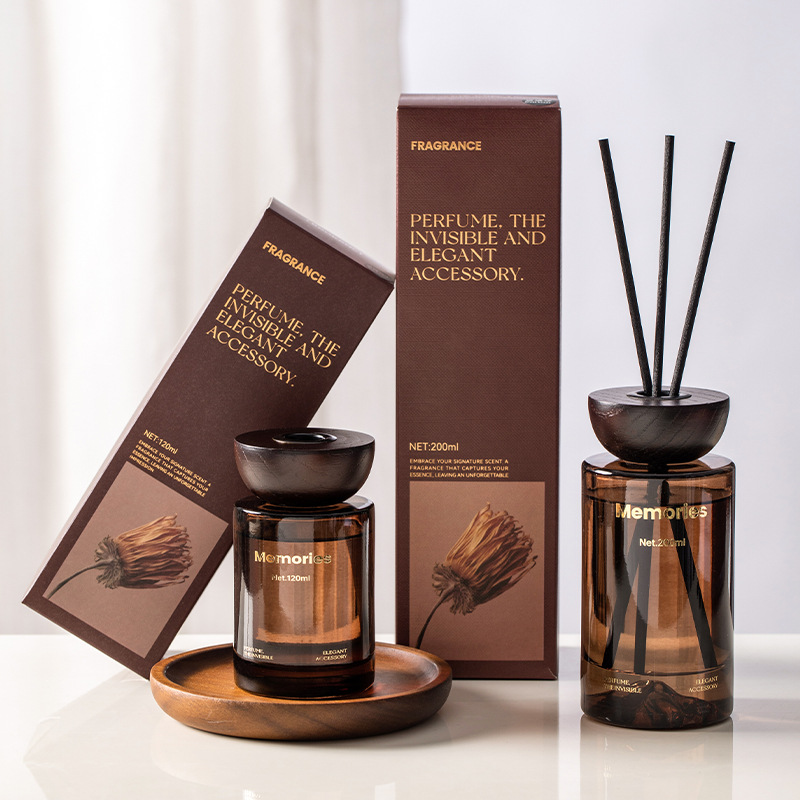 Reed Diffuser Set Private Label Long Lasting Home Fragrance Gift Box With Custom Logo